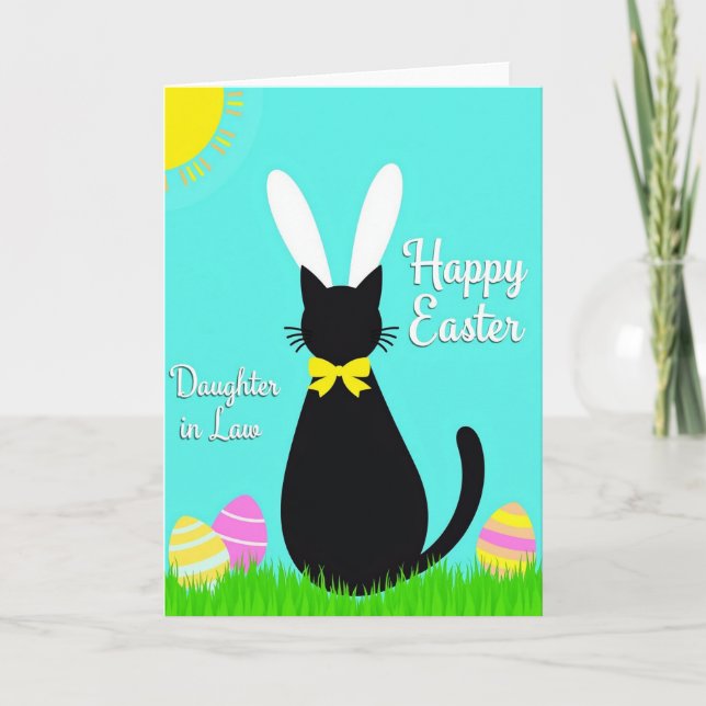 Happy Easter Daughter In Law Card (Front)