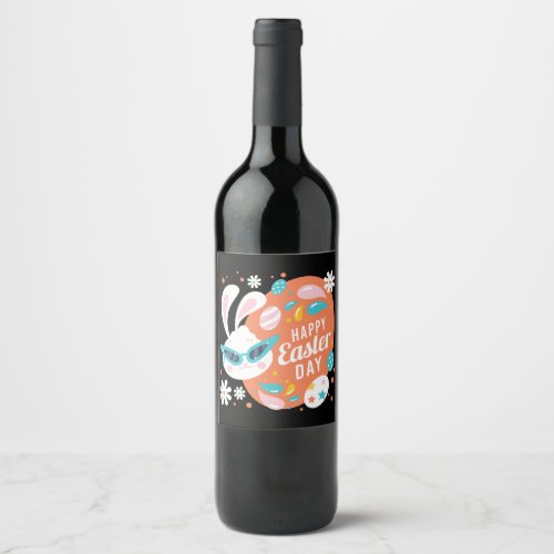 happy easter day_1 wine label