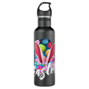 Happy Easter Day 2022 Bunny Hug Easter Eggs Funny  Stainless Steel Water Bottle