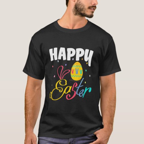 Happy Easter Day 2022 Funny Bunny Gnome Hug Easter T_Shirt
