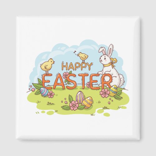  happy easter day_3 magnet