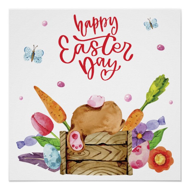  happy easter day-9 poster (Front)