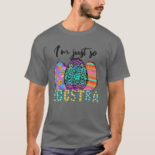 Happy Easter Day Bunny Colorful Love Easter Egg Cu T-Shirt