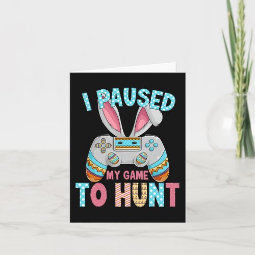 Happy Easter Day Bunny Egg Fun Teen Boys Men Kids  Card