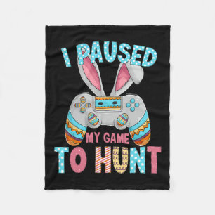 Happy Easter Day Bunny Egg Fun Teen Boys Men Kids Fleece Blanket