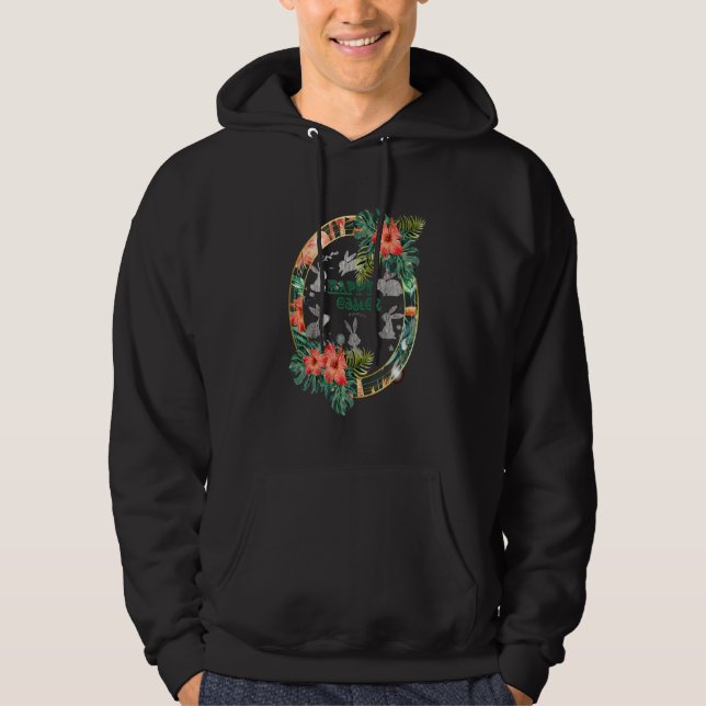 Happy Easter Day Bunny Egg Funny Boys Girls Kids E Hoodie (Front)