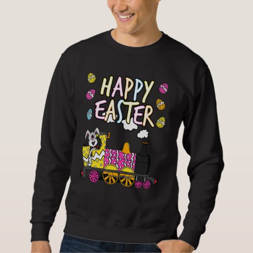 Happy Easter Day Bunny Egg Hunt Women Kids Boys Gi Sweatshirt