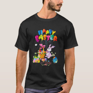 Happy Easter Day Bunny Spring Gnome Easter Egg Hun T-Shirt