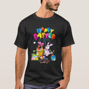 Happy Easter Day Bunny Spring Gnome Easter Egg Hun T-Shirt