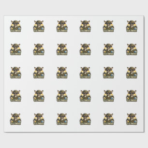 Happy Easter Day Camo Funny Hunting Boys Men Easte Wrapping Paper