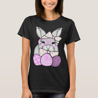 Happy Easter Day Cute Bunny Rabbit Face Tie Dye Gl T-Shirt