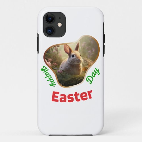 Happy Easter Day _ Cute iPhone 11 Case