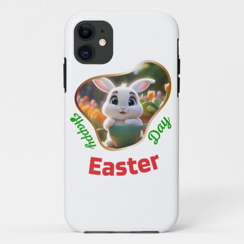 Happy Easter Day _ Egg Holiday iPhone 11 Case
