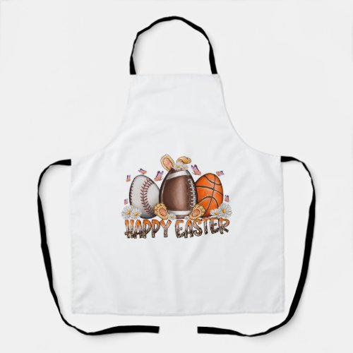 Happy Easter DAy Eggs Apron