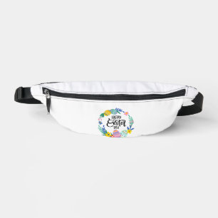 Happy easter day  fanny pack