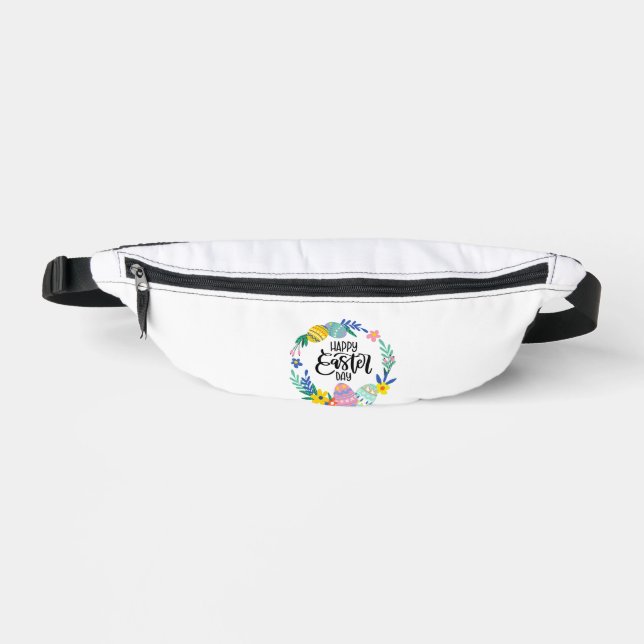 Happy easter day  fanny pack (Front)