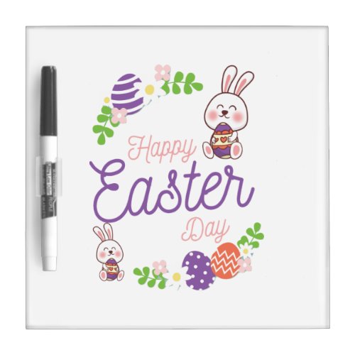 Happy Easter Day Funny Easter Day Dry Erase Board