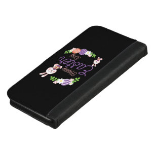 Happy Easter Day, Funny Easter Day iPhone 8/7 Plus Wallet Case