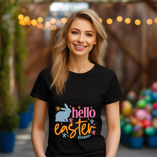 Happy Easter Day - Funny Flowers T-Shirt