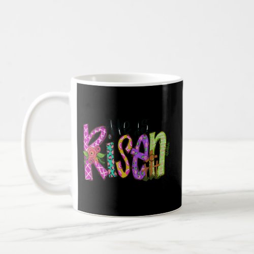 Happy Easter Day He Is Risen Christian Easter Coffee Mug