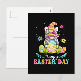 Happy Easter Day Holiday Postcard