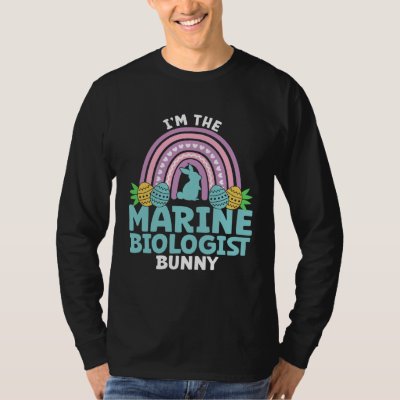 Happy Easter Day I m the Marine Biologist Bunny T-Shirt