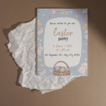 Happy Easter Day Invitation