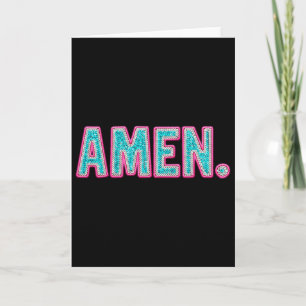 Happy Easter Day Jesus Christian Men Women Kids  Card