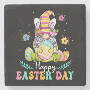 Happy Easter Day Stone Coaster