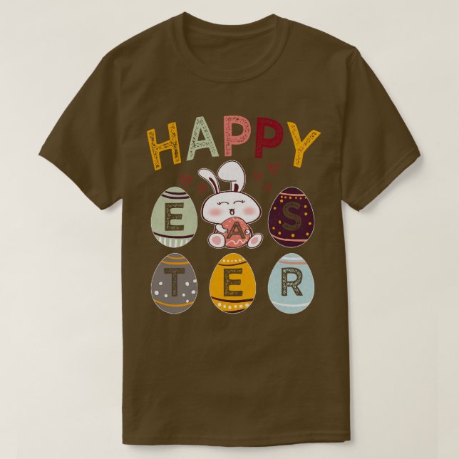 Happy Easter Day T-Shirt (Design Front)