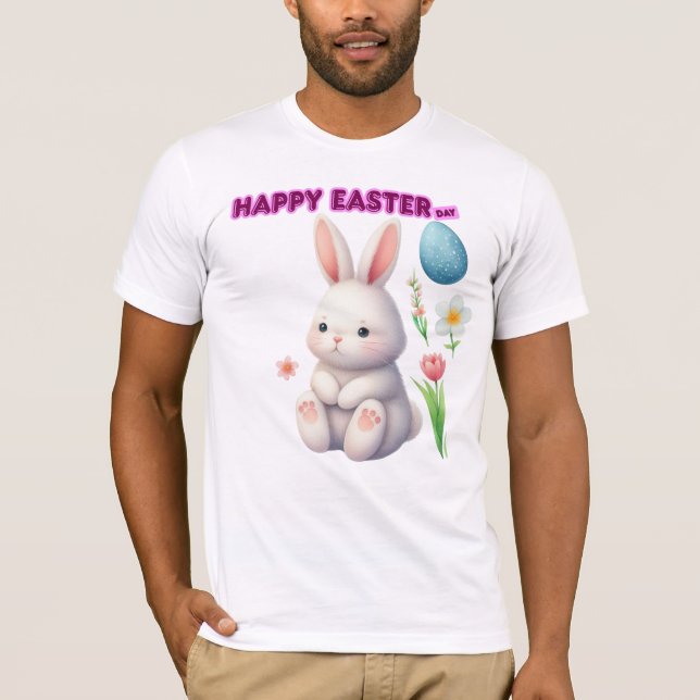 Happy Easter Day T-Shirt (Front)