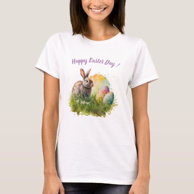 Happy Easter Day T-shirt - Holidays - Tradition (Front)