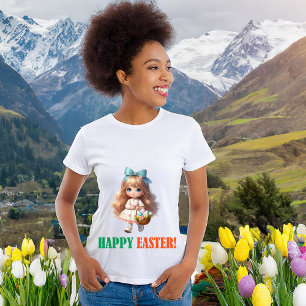 Happy Easter Day - Vector T-Shirt