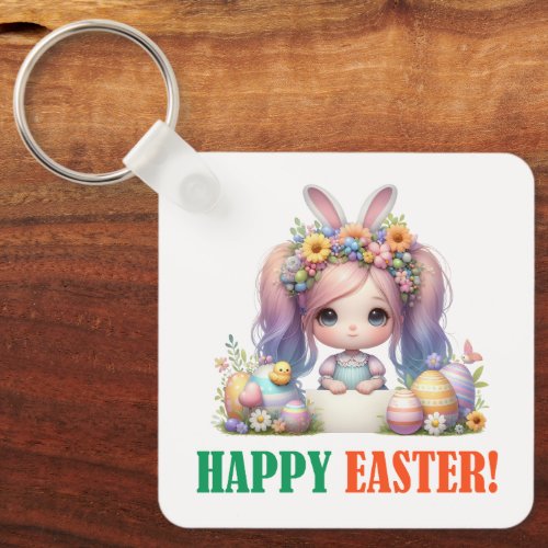 Happy Easter Day _ Whimsical Keychain