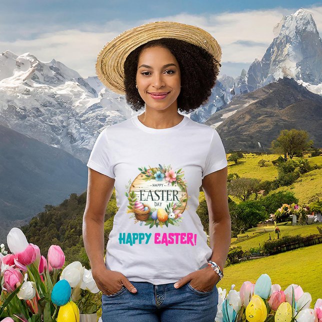 Happy Easter Day - Woman T-Shirt (Creator Uploaded)