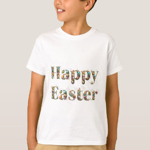 Happy Easter Decorative text T-Shirt