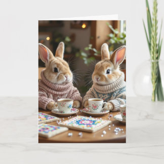Happy easter diamond painter card