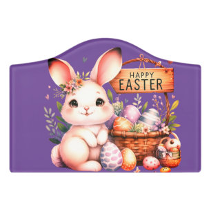 Happy Easter Door Sign
