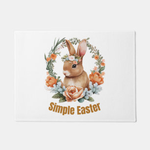 happy easter     doormat