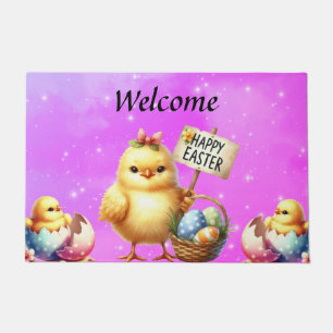 Happy Easter Doormat