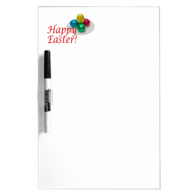 Happy Easter Dry-Erase Board (Front)