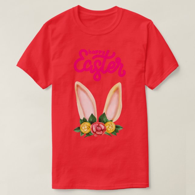 Happy easter ears  T-Shirt (Design Front)