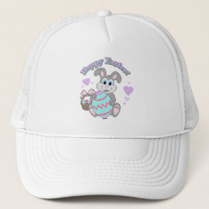 Happy Easter! Easter Bunny Trucker Hat
