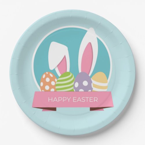 Happy Easter Easter Paper Plates