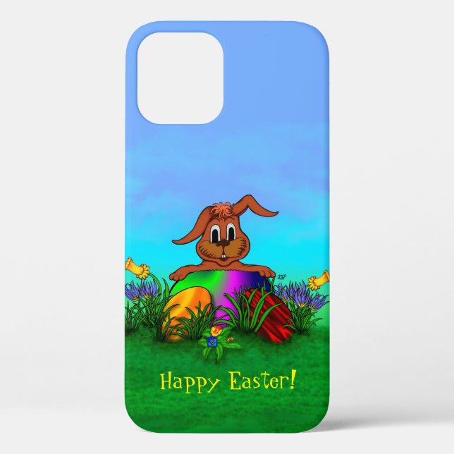 Happy Easter! Easter Rabbit Case-Mate iPhone Case (Back)