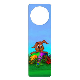 Happy Easter! Easter Rabbit Door Hanger