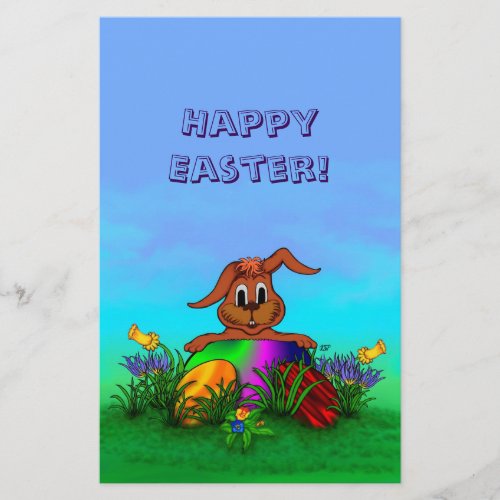 Happy Easter Easter Rabbit Flyer