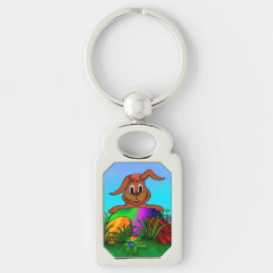 Happy Easter! Easter Rabbit Keychain