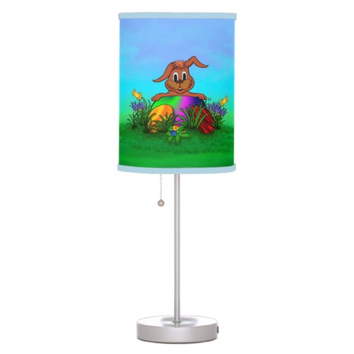 Happy Easter Easter Rabbit Table Lamp