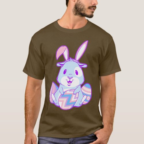 happy Easter Egg Bunny guinea pig  T_Shirt
